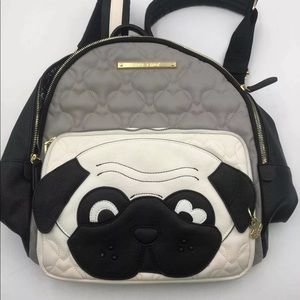 Betsy Johnson Pug Backpack